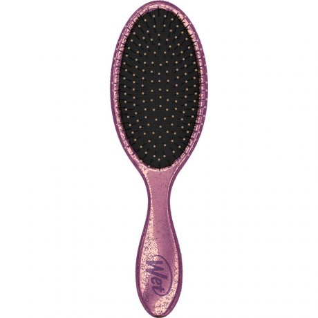Wet Brush (Вет Браш) Массажная расчёска для волос Water Droplets Light Pink, 1 шт.