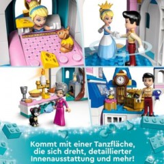 LEGO LEGO Disney Princess 43206 Cinderellas Schloss LEGO Disney Princess 43206 Замок Золушки