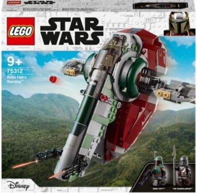 LEGO LEGO Star Wars 75312 Boba Fetts Starship LEGO Star Wars 75312 Звездолет Бобы Фетта
