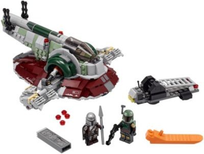 LEGO LEGO Star Wars 75312 Boba Fetts Starship LEGO Star Wars 75312 Звездолет Бобы Фетта
