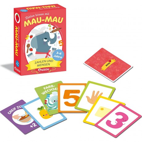 AUZOU Zahlen lernen mit Mau-Mau Учим цифры с Мау-Мау