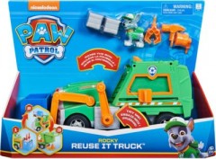 Spin Master PAW Patrol Rockys Deluxe-Recycling-Truck mit Sammelfigur und 3 Werkzeuge Роскошный грузовик PAW Patrol Rocky с коллекционной фигуркой и 3 инструментами.