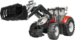 Bruder BRUDER 03181 Trak 42cm Steyr 6300 Terrus mit Frontlader BRUDER 03181 Trak 42cm Steyr 6300 Terrus с фронтальным погрузчиком