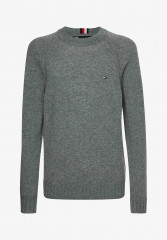 Tommy Hilfiger C-NECK Jumper grau C-ШЕЯ Джемперы Серый