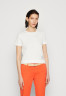 Tommy Hilfiger Basic T-shirt ecru Базовая футболка экрю