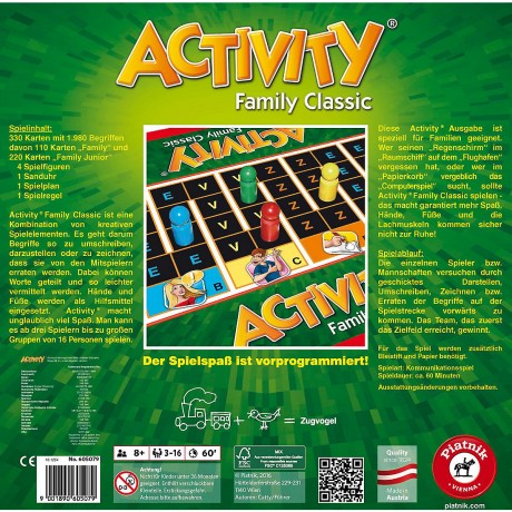 Piatnik Activity Family Classic Активность Семейная Классика