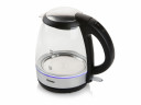 Domo Wasserkocher, 1.2 l, 2200 W, Glas LED Beleuchtung 360° Edelstahlsockel, leise elektrisch ohne Kabel Чайник Domo, 1,2 л, 2200 Вт, стеклянное светодиодное освещение, основание из нержавеющей стали на 360°, бесшумный электрический без кабеля