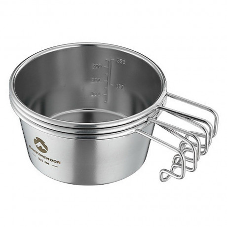 KOMIRO KOMIRO Gaskocher Outdoor Kochgeschirr Picknick Topf Ultraleicht Camping Topf Pfanne, (1-St)  Газовая плита KOMIRO, уличная посуда, горшок для пикника, сверхлегкая походная кастрюля (1 шт.  упаковке)