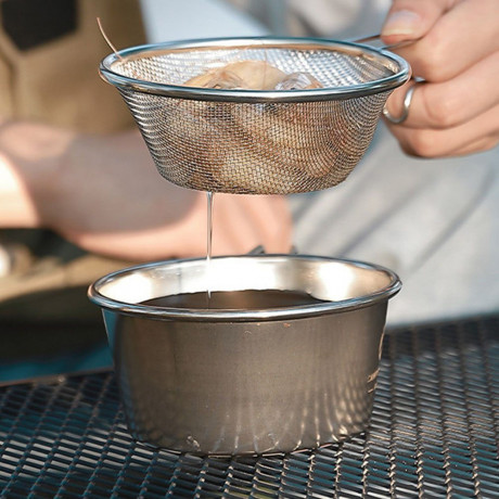 KOMIRO KOMIRO Gaskocher Outdoor Kochgeschirr Picknick Topf Ultraleicht Camping Topf Pfanne, (1-St)  Газовая плита KOMIRO, уличная посуда, горшок для пикника, сверхлегкая походная кастрюля (1 шт.  упаковке)