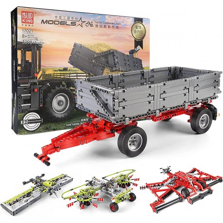 MOULD KING Klemmbausteineset Traktor Комплект зажимных блоков трактор