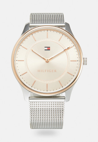 Tommy Hilfiger CASE BEZEL DIALBRACELET Watch silver-coloured БРАСЛЕТ БЕЗЕЛЬ КОРПУСА Часы серебристый