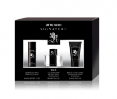 Otto Kern Signature Man Geschenkset Подарочный набор  Eau de Toilette Туалетная вода 30 ml + Duschgel Гель для душа 75 ml + Deo  Дезодорант 50 ml