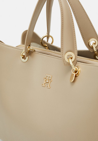 Tommy Hilfiger CHIC SATCHEL Handbag beige ШИКАРНАЯ СУМКА Сумочка бежевый