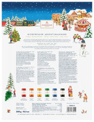 Niederegger Adventskalender Pyramide 300g х 2stk, Адвент-календарь 2025 "Пирамида", 24 сладких сюрприза, 40см х 30см, 300 грамм x 2 шт