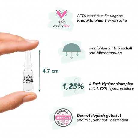 FACES OF FEY 1,25 % Hyaluron Booster Ampullen 30 x 1,3 ml  1,25% Hyaluronic Booster ампулы 30 х 1,3 мл