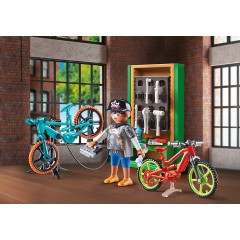 PLAYMOBIL PLAYMOBIL 70674 Geschenkset E-Bike-Werkstatt PLAYMOBIL 70674 Подарочный набор для мастерской электровелосипеда