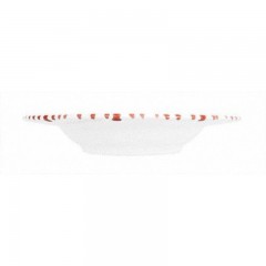 Gmundner Keramik Gmundner Keramik Grungeflammt Suppenteller Gourmet d: 24 cm / h: 4 cm Керамическая суповая тарелка Gmundner с зеленым пламенем для гурманов d: 24 см / высота: 4 см