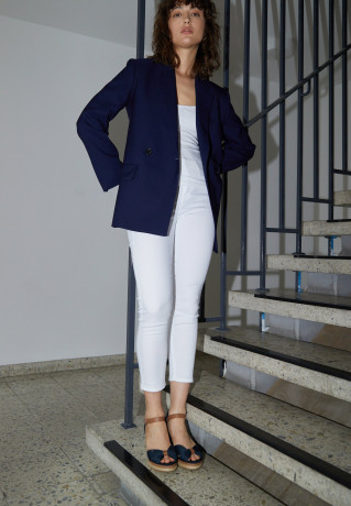 Tommy Hilfiger ICONIC ELBA Platform sandals dark blue ICONIC ELBA Сандалии на платформе темно-синий