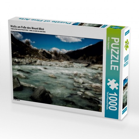 CALVENDO Puzzle CALVENDO Puzzle Wallis am Fusse des Mount Mine Пазл CALVENDO Puzzle Wallis у подножия горы Майн