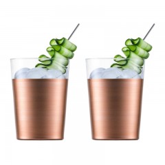Eisch Eisch Secco Flavoured Moscow Mule Glaser in Geschenkrohre Set 2-tlg. / 550 ml Бокалы Eisch Secco Flavored Moscow Mule в подарочном наборе из 2 штук. / 550мл