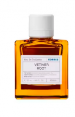 Korres (Коррес) Vetiver Root, Green Tea, Cedarwood Eau de Toilette Туалетная вода Spray Спрей, 50 мл