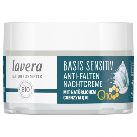 lavera Basis Sensitive Anti-Falten Nachtcreme Q10 Basis Sensitive Ночной крем против морщин Q10
