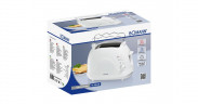 Bomann Bomann Toaster TA 246 CB weiss, 700 Watt, fur 2 Scheiben Toast  weiss Тостер Bomann TA 246 CB белый, 700 Вт, на 2 ломтика тостов