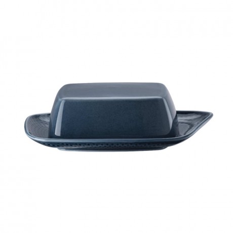 Rosenthal Rosenthal Junto Ocean Blue - Porzellan Butterdose 250 g Rosenthal Junto Ocean Blue - Фарфоровая масленка 250 г