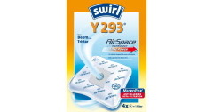 Swirl Swirl Staubsaugerbeutel Y293 EcoPor 4 Stuck   Вихревые мешки для пылесоса Y293 EcoPor 4 шт.