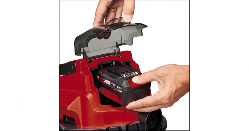 Einhell Einhell Akku-Nass-/Trockensauger TC-VC 18/15 Li-Solo grau/rot, ohne Akku und Ladegerat  grau/rot Беспроводной пылесос для влажной и сухой уборки Einhell TC-VC 18/15 Li-Solo серый/красный, без аккумулятора и зарядного устройства