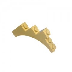 LEGO LEGO 1x5x4 Rundbogen Beige - Tan Arch 2339  - 50x LEGO 1x5x4 круглая арка бежевого цвета — коричневая арка 2339 — 50x