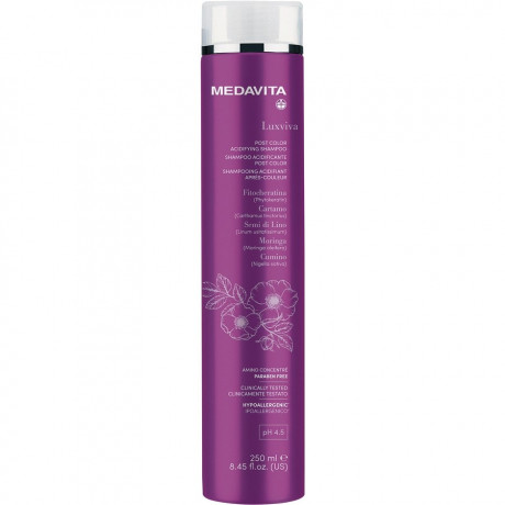 Medavita Post Color Acidifying Shampoo Окисляющий шампунь Post Color