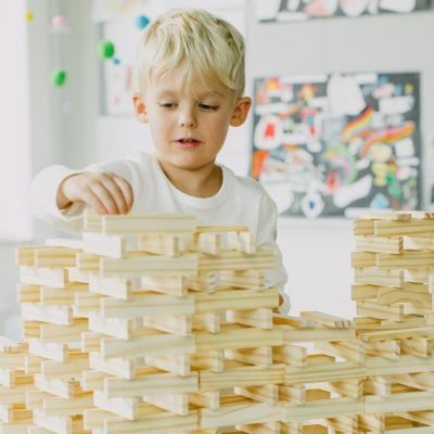 Micki Holzbausteine natur Строительные блоки из натурального дерева