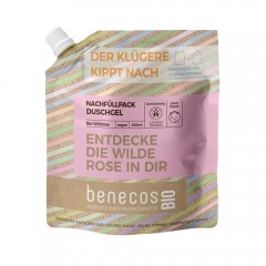 benecos Wildrose Duschgel Refill  Wildrose сменный гель для душа