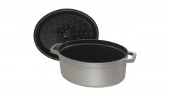 Staub Staub Br\u00e4ter Cocotte 33cm oval STAUB grau Staub Br&amp;gt;4ter Кокотка 33см овал DUST