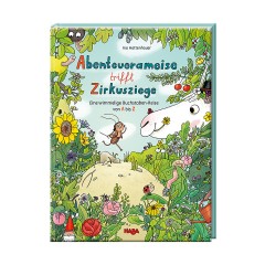 Haba Abenteuerameise trifft Zirkusziege – Eine wimmelige Buchstaben-Reise von A bis Z Приключенческий муравей встречает циркового козла