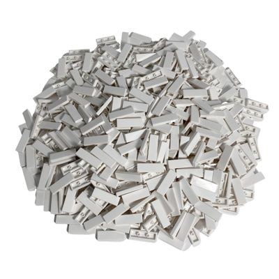 LEGO LEGO 1x3 Fliesen Weiss - 500 Stuck - White tile 63864 LEGO 1x3 плитки белые - 500 штук - Белая плитка 63864