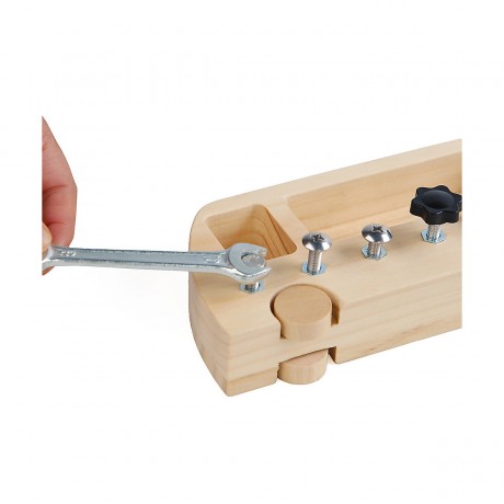 Vicabo Schraubenbrett Montessori Spielzeug Lernspiele fur Kinder Винтовая доска Монтессори игрушка развивающие игры для детей