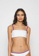 Tommy Hilfiger BANDEAU Bikini top white БАНДО лиф бикини белый