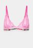 Tommy Hilfiger UNLINED Triangle bra pink amour UNLINED Бюстгальтер с треугольными чашечками розовая любовь