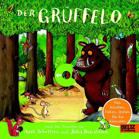 Beltz Verlag Der Gruffelo. Pappbilderbuch zum Ziehen Груффало. Картонная книжка с картинками