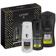 Lynx Sie + Gold Trio Geschenk Set Подарочный набор