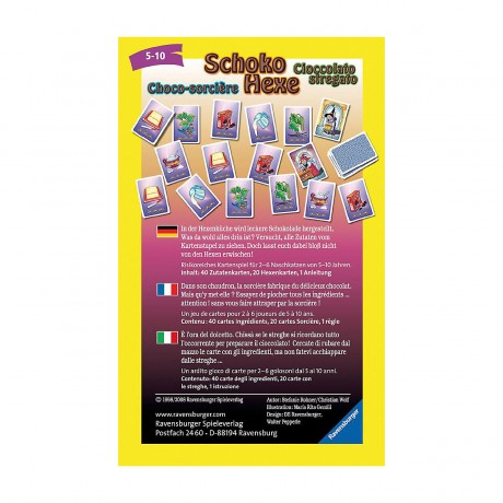Ravensburger Mitbringspiel Schokohexe Игра «Шоколадная ведьма»