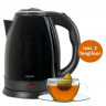 KESSMANN LENTZ KESSMANN LENTZ Wasserkocher Edelstahl 1,8 L mit Abschaltautomatik elektrischer Kettle 2 Teeglaser, 1.8 l, 1800,00 W, Wasseraufbereiter Schnelles aufheizen Wasser heizen kochen Aufwarmen  Чайник KESSMANN LENTZ нержавеющая сталь 1,8 л с автом