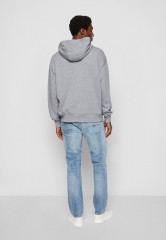 Tommy Hilfiger TOMMY HILFIGER X SHAWN MENDES GOOD LUCK HOODIE EXCLUSIVE UNISEX Hoodie medium grey heather TOMMY HILFIGER X SHAWN MENDES GOOD LUCK HOODIE EXCLUSIVE UNISEX Худи средний серый вереск