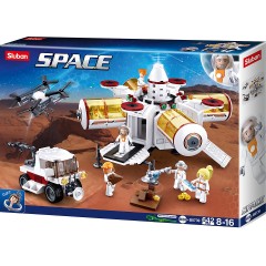 Sluban Weltraumbasis (642 Teile) Космическая база (642 шт.)