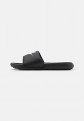 Nike Sportswear VICTORI ONE SLIDE Pantolette flach black/white VICTORI ONE SLIDE Мюли на плоской подошве черно-белый