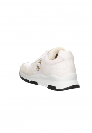 Tommy Hilfiger WARM RUNNER Trainers ecru WARM RUNNER Кроссовки экрю