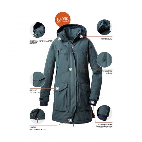 killtec Mantel KOW 186 GRLS CT Mantel Пальто KOW 186 GRLS CT пальто