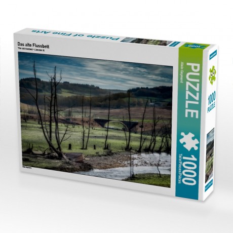 CALVENDO Puzzle CALVENDO Puzzle Das alte Flussbett Пазл CALVENDO Puzzle Старое русло реки